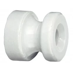 ISOLATEUR A CLOUER POUR FIL  EN PORCELAINE 30 PIECES 