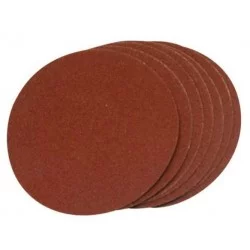 10 DISQUES ABRASIFS AUTO-COLLANTS 150MM