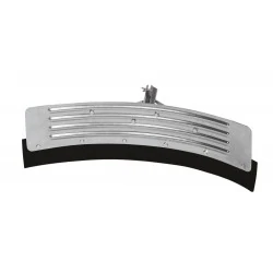 RACLOIR A EXCREMENTS ET FUMIER EN DEMI CERCLE GALVANISE POUR MANCHE 32 MM LARGEUR 73 CM 