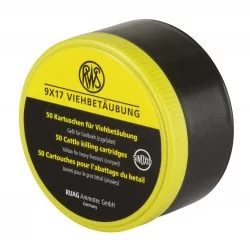 CARTOUCHES POUR FUSIL A TAUPES 50 PIECES 