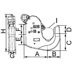 GANCIO DI ACCOPPIAMENTO CAT 3 CBM (HEAVY DUTY)