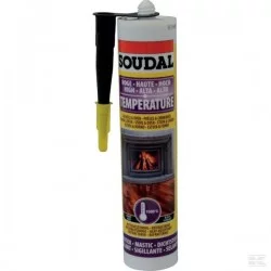 MASTIC HAUTE TEMPERATURE "SOUDAL" 300 ML