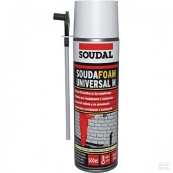 MOUSSE POLYURETHANE EXPANSIVE "SOUDAL" 500 ML