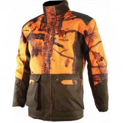 VESTE CHAUDE DE POSTE CAMOUFLAGE ORANGE TREELAND  T613 