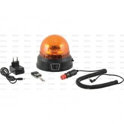 WIEDERAUFLADBARE LED BEACON, MAGNETISCH, 12/24 V - AUTONOMIE 12H