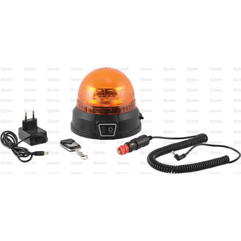 LAMPEGGIANTE RICARICABILE A LED, MAGNETICA, 12/24 V - AUTONOMIA 12H