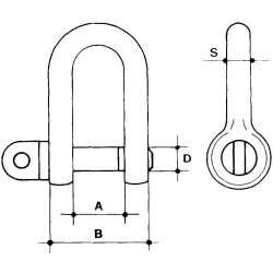 MANILLE A VISSER  DIAM 14 MM 
