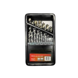 JEU DE FORETS METAL HSS 25 PIECES  1 A 13 MM 