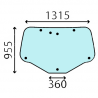 VENTANA TRASERA PARA TRACTOR NEW-HOLLAND - CASE - 87663400