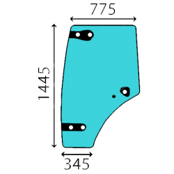 VITRE DE PORTE GAUCHE - 6005029102 