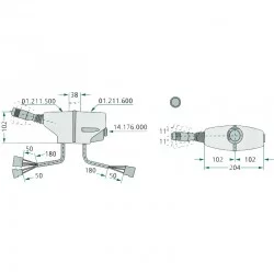 COMMUTATEUR MULTIFONCTION 2.7659.055.0 