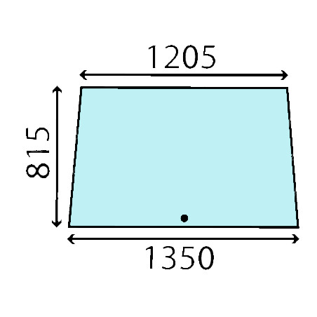 PARE BRISE FIXE POUR CASE 3223750R1 