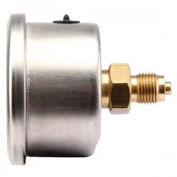 MANOMETRE RACCORD AR Ø 40 MM - 0-16 BARS - INOX 1/8'' BSP - GLYCERINE 