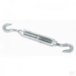 TENDEUR CROCHET / CROCHET FILETAGE M6 PLAGE FONCTIONNEMENT 180/260 MM 