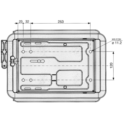 SIEGE A SUSPENSION MECANIQUE ETROIT EN PVC 