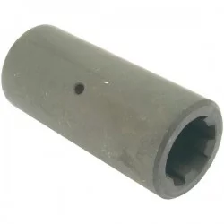MANCHON ACCOUPLEMENT ARBRE DE TRANSMISSION PONT AVANT L 112 MM - 1'' 3/8 Z6 POUR MASSEY FERGUSON 