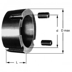 MOYEU TAPERLOCK 3030-40-  Ø AXE 40 MM 