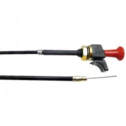 TIRETTE / CABLE D'ARRET MOTEUR POUR TRACTEUR RENAULT - L 970 MM  6000102986 
