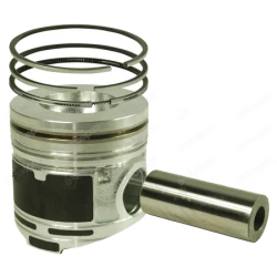 PISTON AVEC SEGMENTS POUR LAMBORGHINI  - HURLIMANN   - SAME AXE Ø 35 X 86 MM - 4 SEGMENTS 0.382.0060 