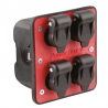 MULTIPRISE 4 X 3PLOTS 12V + PORT USB 