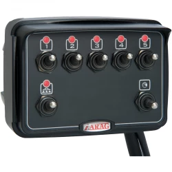 BOITIER DE COMMANDE 7 INTERRUPTEURS 5 VOIES 