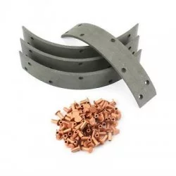JEU DE 4 GARNITURES DE FREIN 190 X 30 MM 
