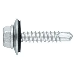 VIS AUTOPERCEUSE DIN7504-K RONDELLE EPDM 4,8 X 19 MM BOITE DE 500 