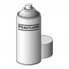PEINTURE VERT SEMENCE CLAAS AEROSOL DE 300 ML PEINTURE VERT SEMENCE CLAAS AEROSOL DE 300 ML