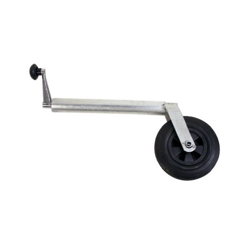ROUE JOCKEY Ø 48 MM - L 575 MM - CHARGE 100 KG ROUE JOCKEY Ø 48 MM - L 575 MM - CHARGE 100 KG