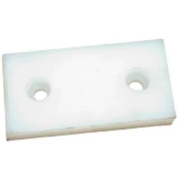 PLAQUE D'USURE POUR GUIDE EN BOIS 100 X 50 X 17 MM 