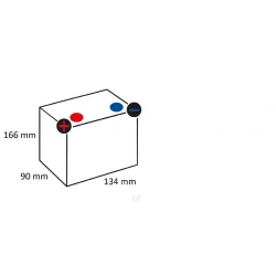 BATTERIE 12V 14AH  200A 