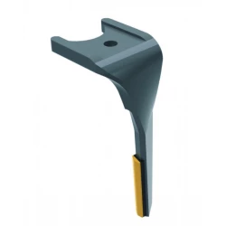 DENT DE HERSE ROTATIVE 3 PLAQUETTES CARBURE DROITE 