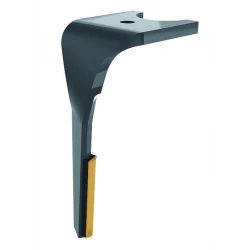 DENT DE HERSE ROTATIVE 3 PLAQUETTES CARBURE DROITE OPTIMIX 2 