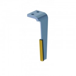 DENT DE HERSE ROTATIVE 3 PLAQUETTES CARBURE DROITE 