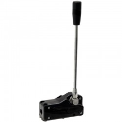 LEVIER DE COMMANDE POUR DISTRIBUTEUR HYDRAULIQUE CABLE AVEC FOURCHE 