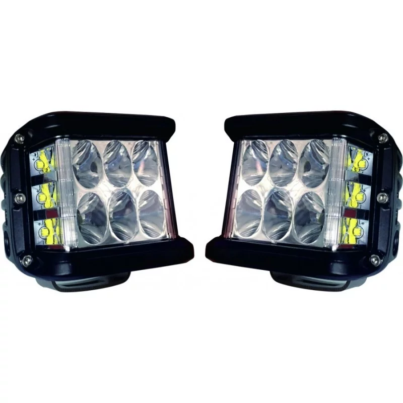 Phare LED tracteur avec feux diurnes Was W206DD