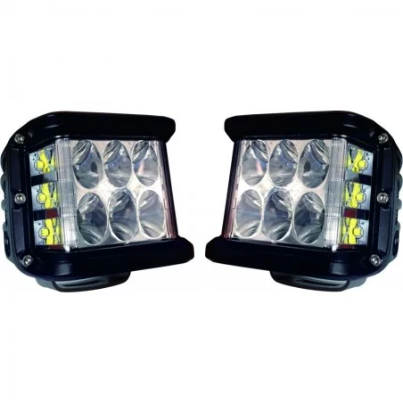 PHARE DE TRAVAIL A LED FLUX LARGE - 9 LEDS - 2750 LM PHARE DE TRAVAIL A LED FLUX LARGE - 9 LEDS - 2750 LM