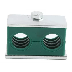 ATTACHE FLEXIBLE - TUBE - 16 MM - DOUBLE 