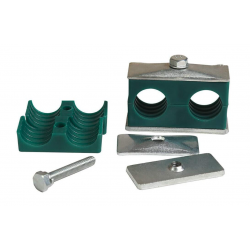 ATTACHE FLEXIBLE - TUBE - 20 MM - DOUBLE 