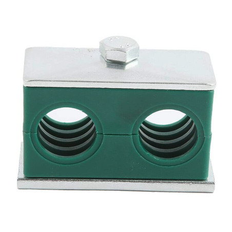 ATTACHE FLEXIBLE - TUBE - 25 MM - DOUBLE 