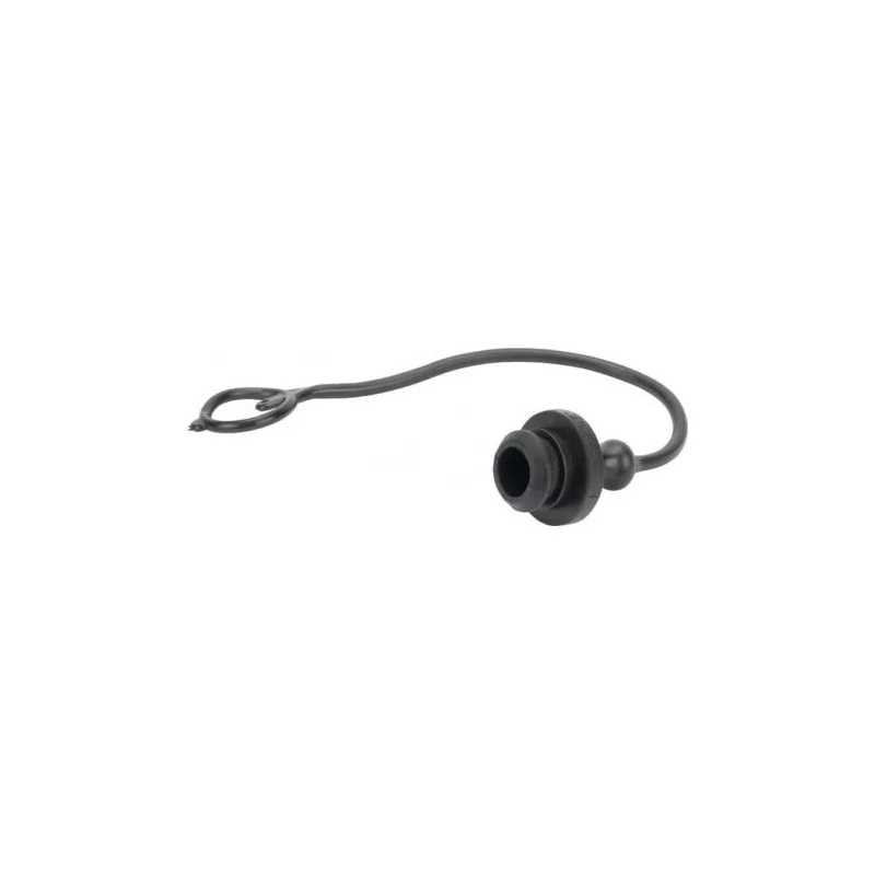 BOUCHON MALE NOIR TM12 POUR COUPLEUR HYDRAULIQUES 