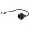 BOUCHON MALE NOIR TM12 POUR COUPLEUR HYDRAULIQUES 
