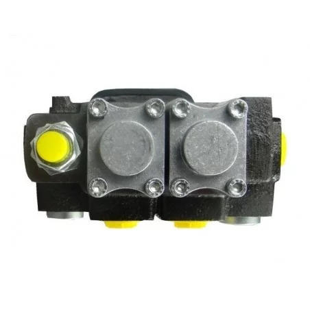 DISTRIBUTEUR MONOBLOC 40L/MIN - 1 JOYSTICK - 2 DOUBLE EFFETS 