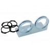 KIT SUPPORT POUR 2 COUPLEURS FEMELLE EURO 