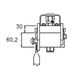 COUPLEUR MULTI FASTER 2 VOIES - DN12 - 1/2 BSP PARTIE FIXE 
