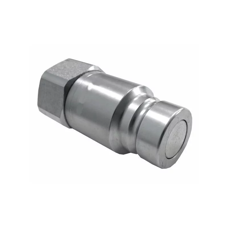 COUPLEUR HYDRAULIQUE A FACE PLANE MALE - FILET FEMELLE 1 POUCE 