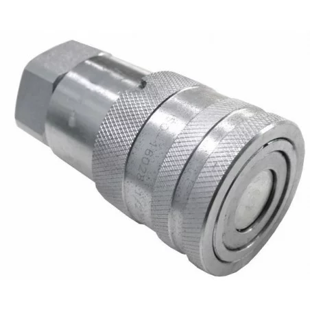 COUPLEUR HYDRAULIQUE A FACE PLANE FEMELLE - FILET FEMELLE 1/2 