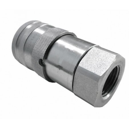 COUPLEUR HYDRAULIQUE A FACE PLANE FEMELLE - FILET FEMELLE 1/2 