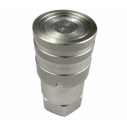 COUPLEUR HYDRAULIQUE A FACE PLANE FEMELLE - FILET FEMELLE 1/2 