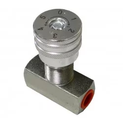 REGULATEUR - LIMITEUR DE DEBIT BI DIRECTIONNEL - FILETAGE 1/4 